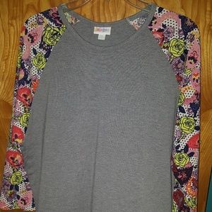 LulaRoe Randy Floral Shirt